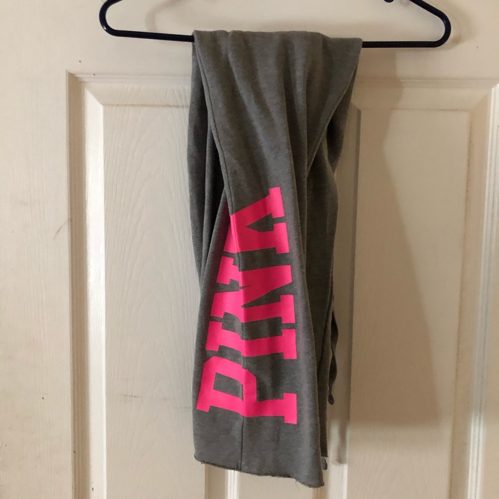 Pink jogging pants